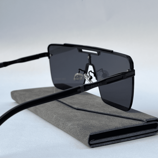 GUCCI Metal Square Men’s Sunglasses at Shades Out - Image 2