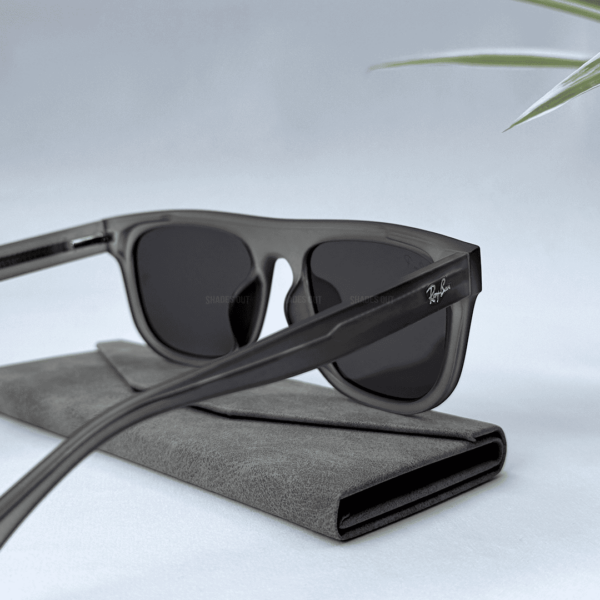 RayBan Gray Gradient Polarized Square Men Sunglasses | Shades Out - Image 2